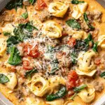 Autumn Tortellini Soup With Sausage Recipe