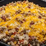 Bacon Cheeseburger Rice Skillet Recipe