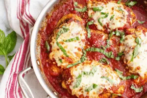 Baked Chicken Mozzarella