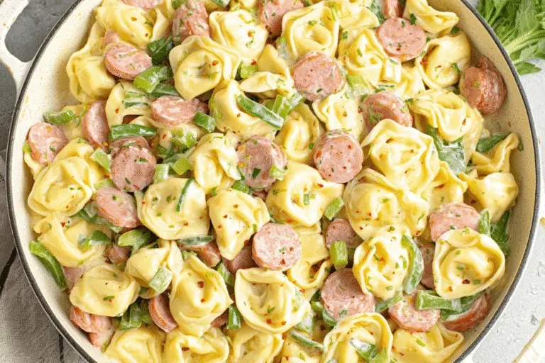 Cajun Alfredo Tortellini Recipe