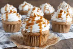 Caramel Apple Cupcakes
