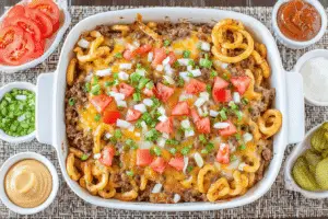 Cheeseburger And French Fry Casserole