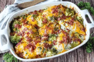Cheesy Bacon Ranch Chicken Bake