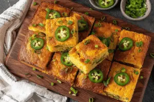Cheesy Jalapeño Cornbread