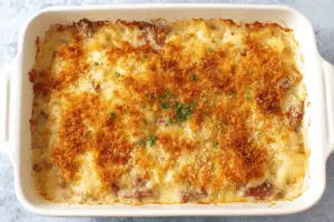 Chicken Cordon Bleu Casserole