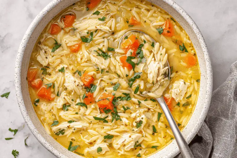 Chicken Orzo Soup Recipe