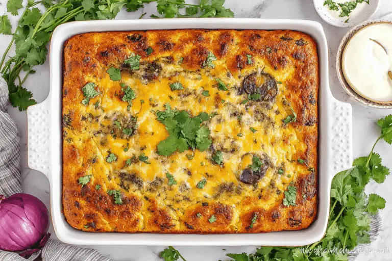 Chiles Rellenos Cornbread Recipe