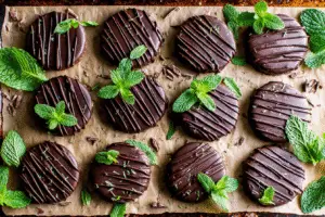 Chocolate Peppermint Cookies
