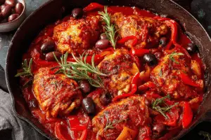 Classic Chicken Cacciatore