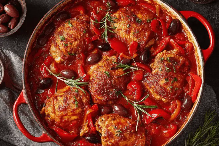 Classic Chicken Cacciatore Recipe