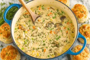 Classic Chicken Pot Pie Soup