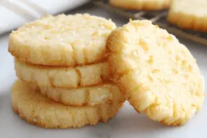 Coconut Shortbread Cookies
