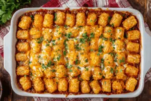 Cowboy Beef And Potato Casserole