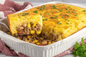 Cowboy Cornbread Casserole