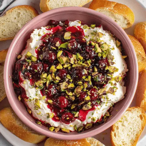 Cranberry Whipped Feta Dip Recipe