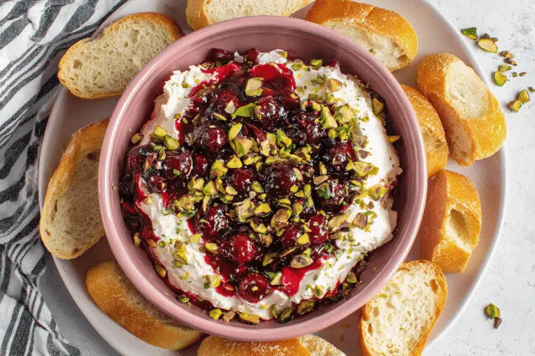 Cranberry Whipped Feta Dip Recipe