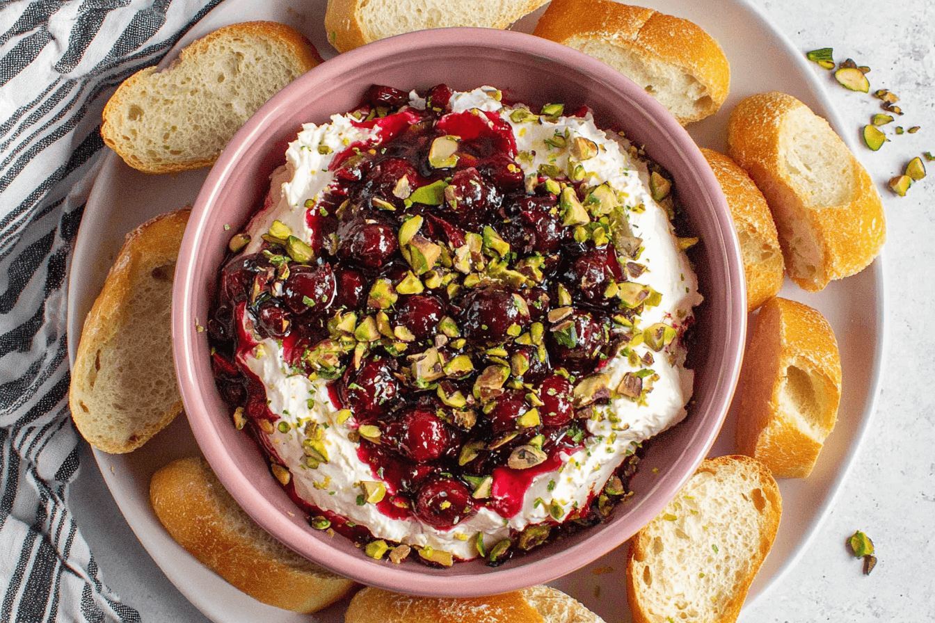 Cranberry Whipped Feta Dip Recipe