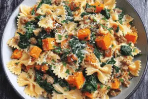 Creamy Butternut Squash Pasta