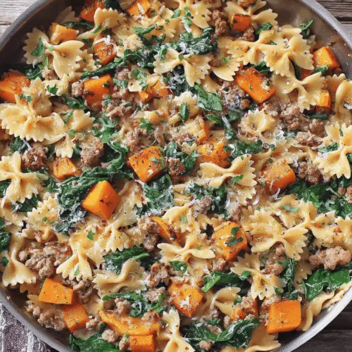 Creamy Butternut Squash Pasta Recipe