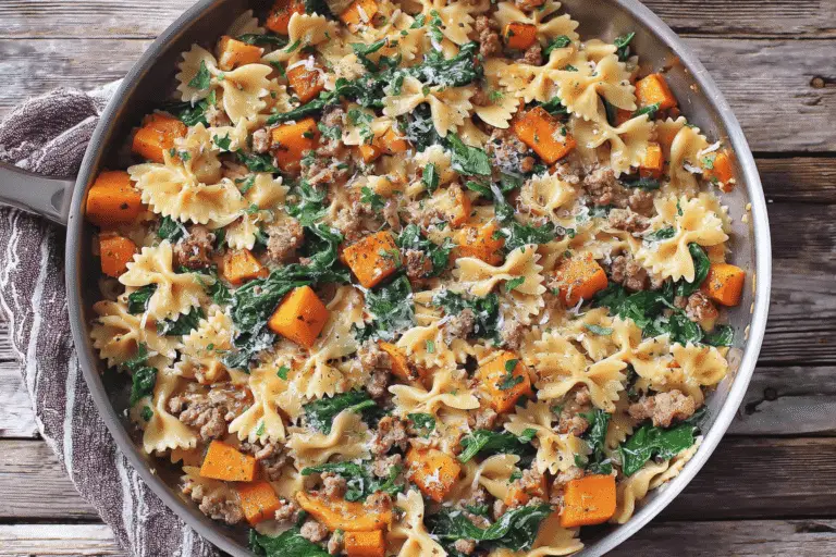 Creamy Butternut Squash Pasta Recipe