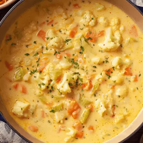 Creamy Cauliflower Soup Recipe