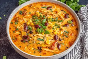 Creamy Chicken Enchilada Soup