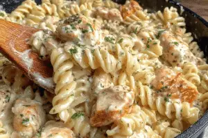 Creamy Chicken Pasta Skillet