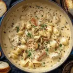 Creamy Chicken Pasta Soup Recipe