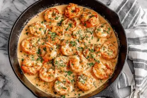 Creamy Garlic Butter Shrimp