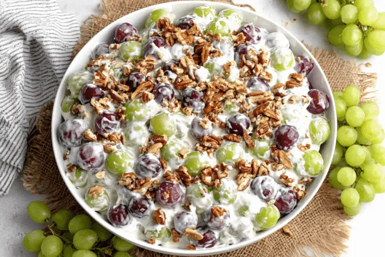 Creamy Grape Salad Recipe