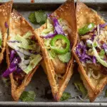 Crispy Chicken Wonton Tacos Recipe