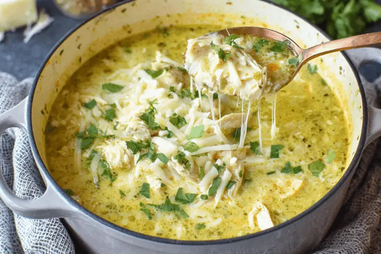 Crock Pot Green Enchilada Chicken Soup Recipe