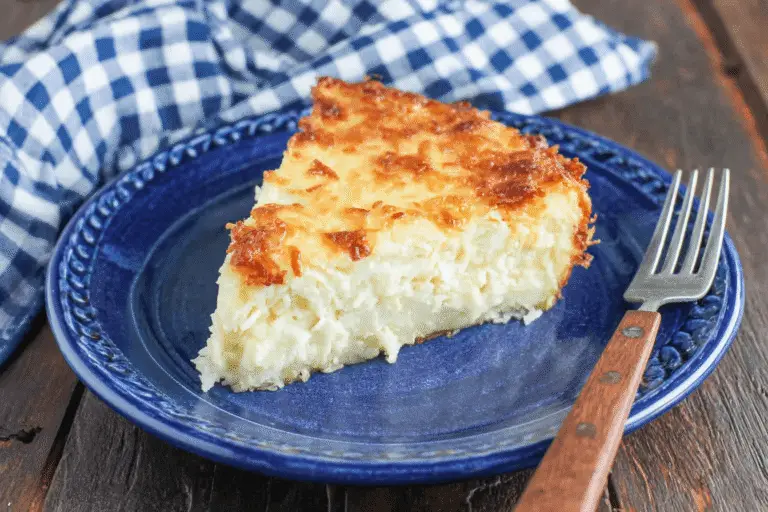 Crustless Coconut Custard Pie Recipe