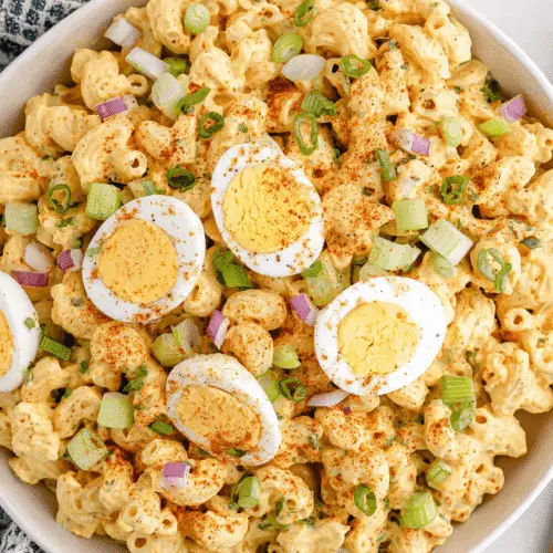 Deviled Egg Pasta Salad Recipe