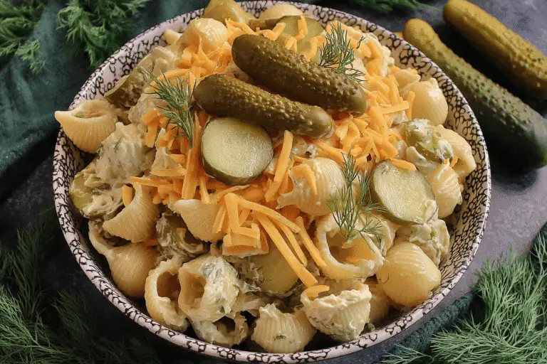 Dill Pickle Pasta Salad Recipe