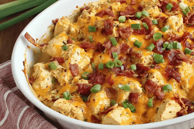 Easy Low-Carb Chicken Casserole Recipe