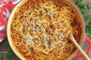 Easy One-Pot Spaghetti