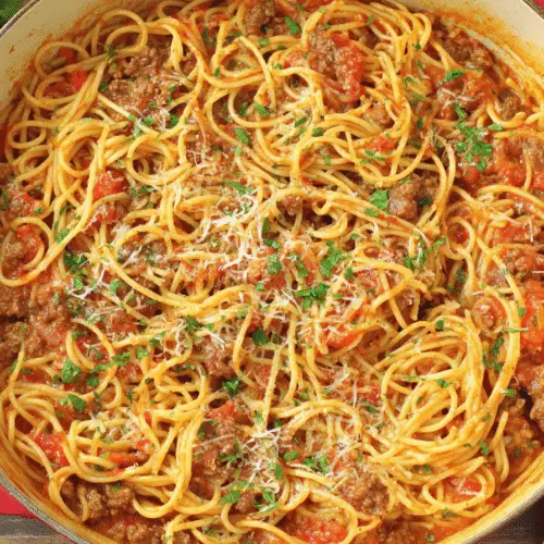 Easy One-Pot Spaghetti Recipe