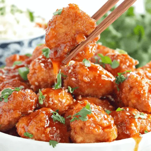 Easy Orange Chicken Nuggets Recipe