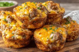 Easy Sausage Breakfast Muffins