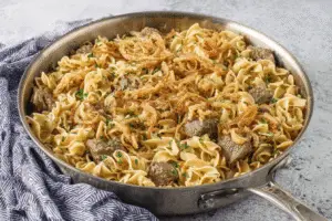 French Onion Beef And Noodles