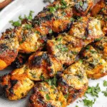 Garlic Parmesan Chicken Kabobs Recipe