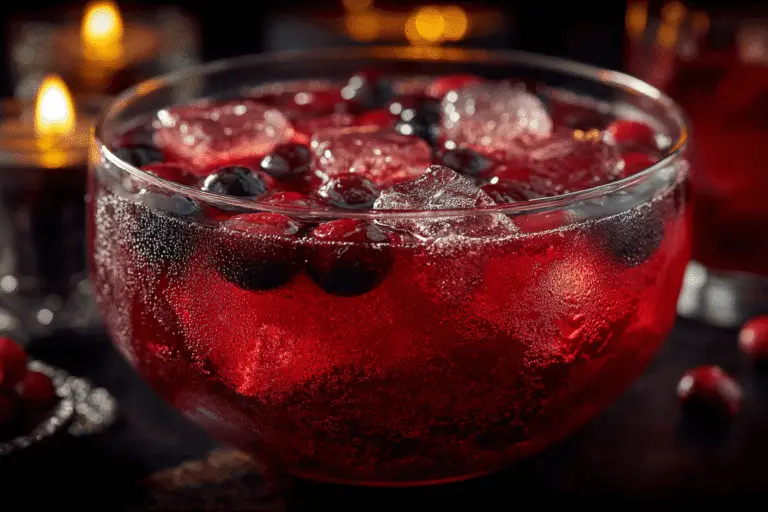 Halloween Vampire Blood Punch Recipe