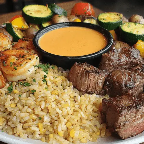 Hibachi Style Steak and Shrimp Recipe