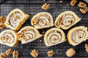 Italian Nut Roll Cookies