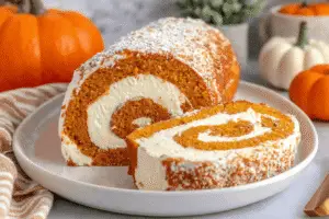 Keto Pumpkin Roll