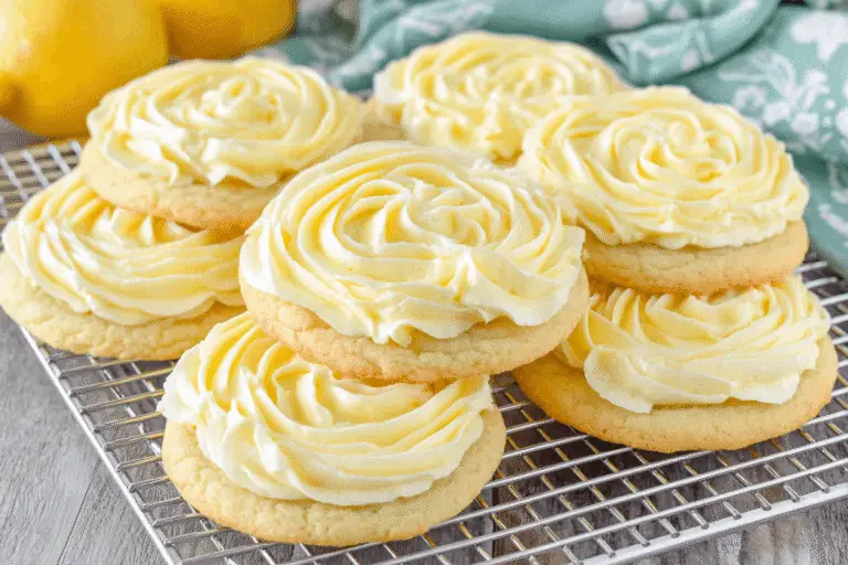 Lemon Sugar Cookies with Lemon Frosting Recipe