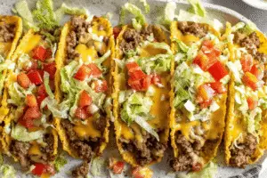 Loaded Taco Shells