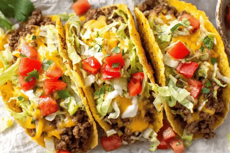 Loaded Taco Shells Recipe