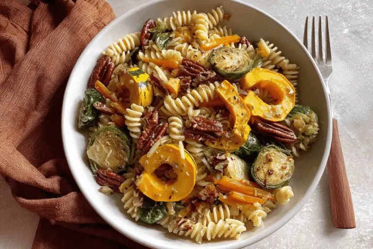 Maple Dijon Harvest Pasta Salad Recipe